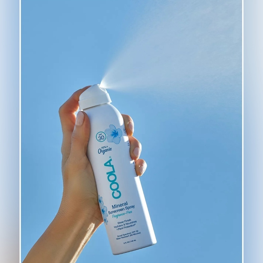 Coola Mineral Body Organic Sunscreen Spray SPF 30 Fragrance-Free, 5 oz.​​​ - Picture 2 of 6